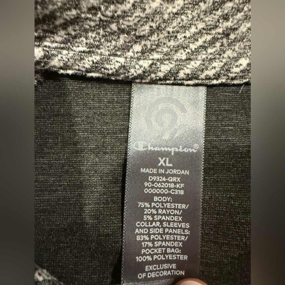 Champion Black and Gray Jacket - NWT - Picture 6 of 13